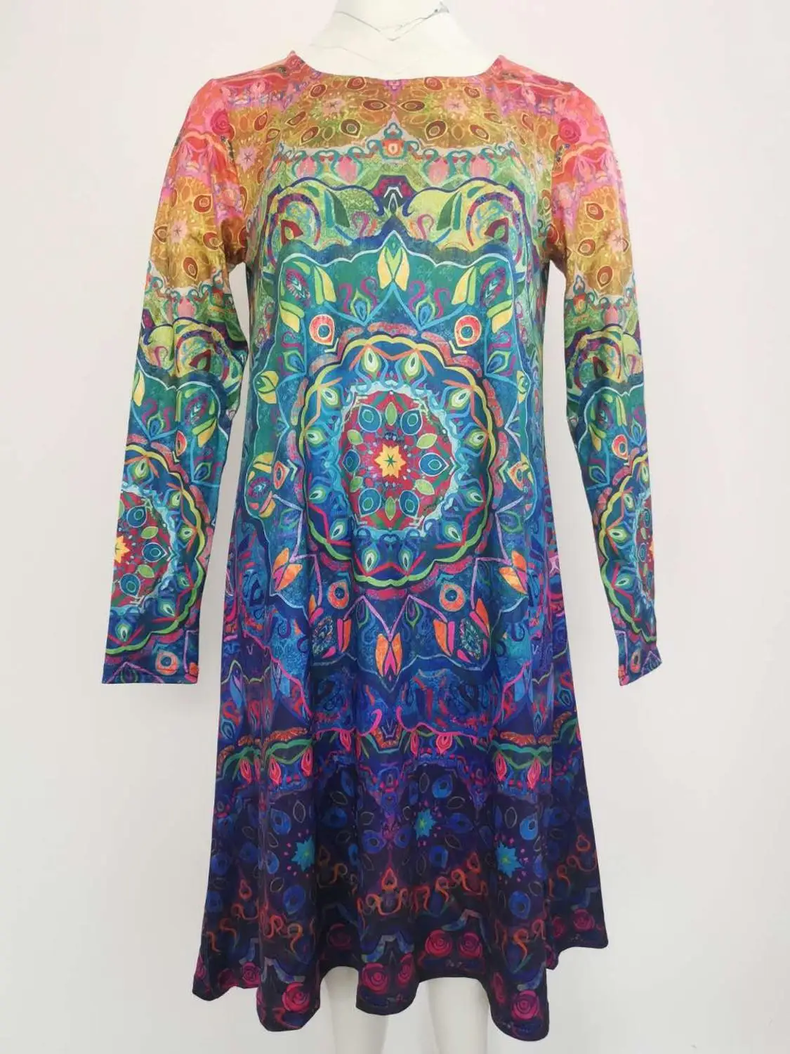 Women 2021 Loose Floral Boho Vintage Spring Winter Printed Dress Full Long Sleeve Befree Full Party Dresses Plus Sizes
Women 2021 Loose Floral Boho Vintage Spring Winter Printed Dress Full Long Sleeve Befree Full Party Dresses Plus Sizes