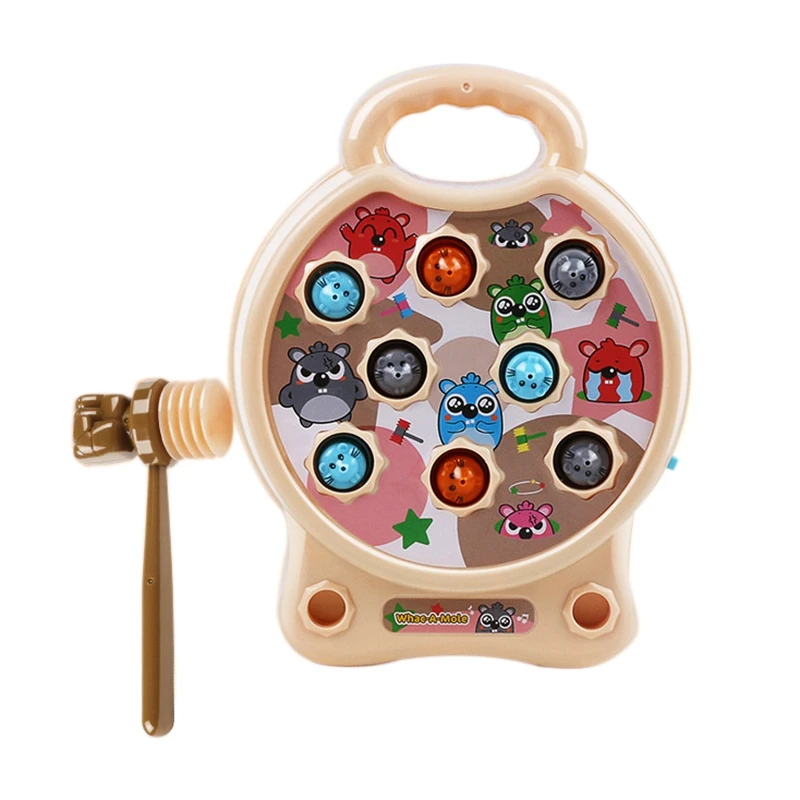 Children Cartoon Cow Animal Shape Electric Whack-A-Mole Toy Pounding Knocking Hamster Music Parent Kid Interactive
Children Cartoon Cow Animal Shape Electric Whack-A-Mole Toy Pounding Knocking Hamster Music Parent Kid Interactive