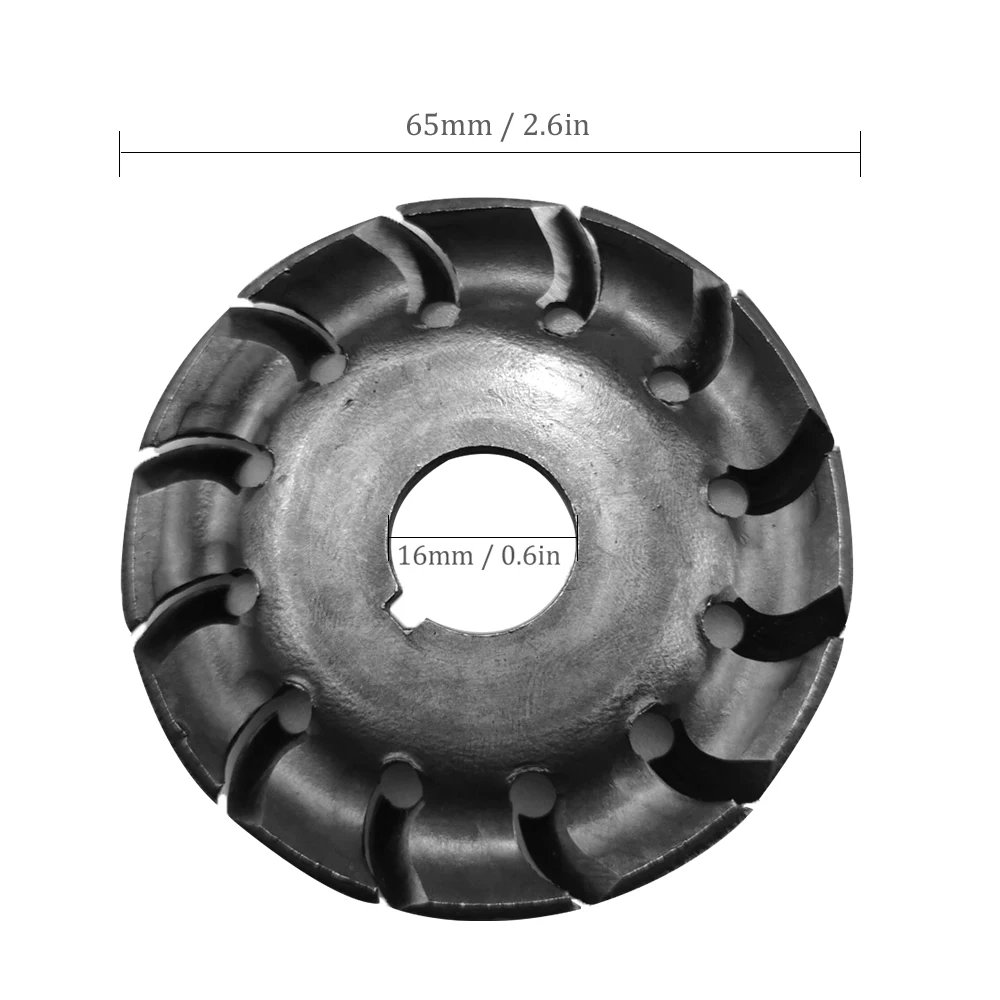 2pcs Multifunctional High Hardness Wood Carving Disc 12 Tooth 16mm Bore Hole 65mm Diameter Wood
2pcs Multifunctional High Hardness Wood Carving Disc 12 Tooth 16mm Bore Hole 65mm Diameter Wood