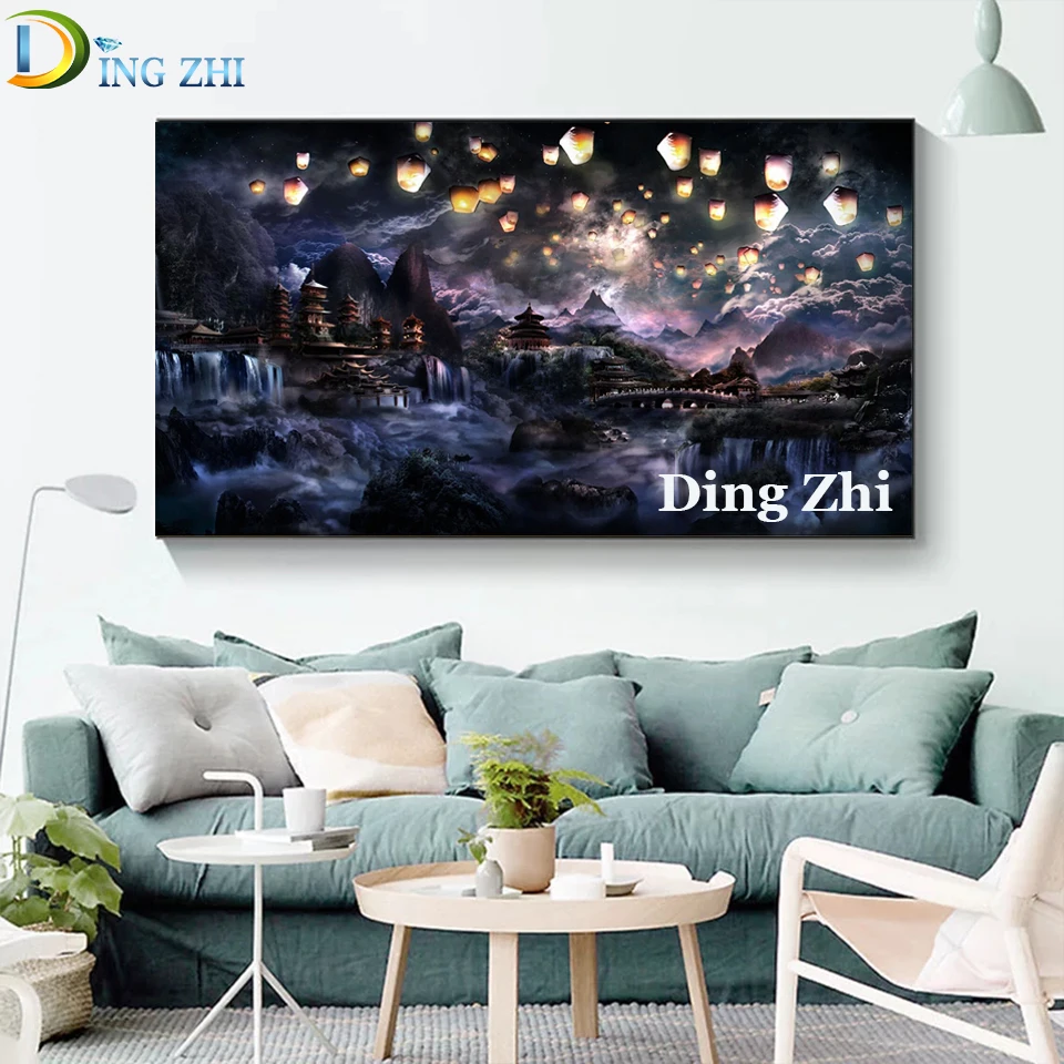Diy Handwork 5D Diamond Painting Magic world Natural landscape pictures Mosaic Embroidery Cross Stitch Full Square Round Drill
Diy Handwork 5D Diamond Painting Magic world Natural landscape pictures Mosaic Embroidery Cross Stitch Full Square Round Drill