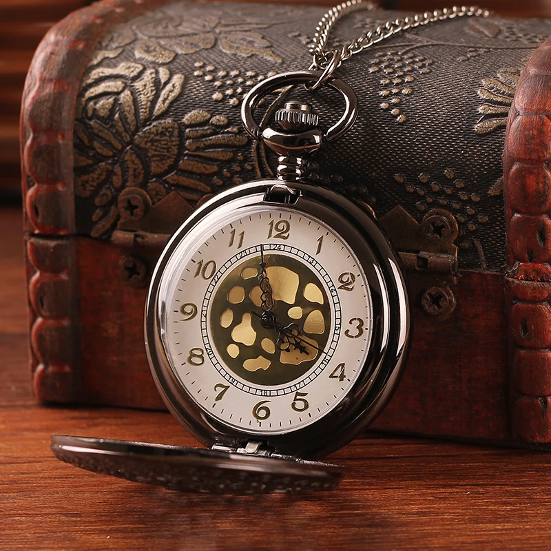 Женские карманные часы из сплава высшего качества полые дизайн античная бронза с