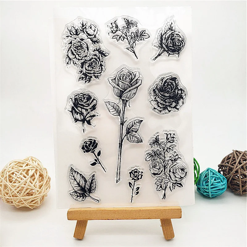 Прозрачные силиконовые штампы, 11x16 см
Прозрачные силиконовые штампы, 11x16 см