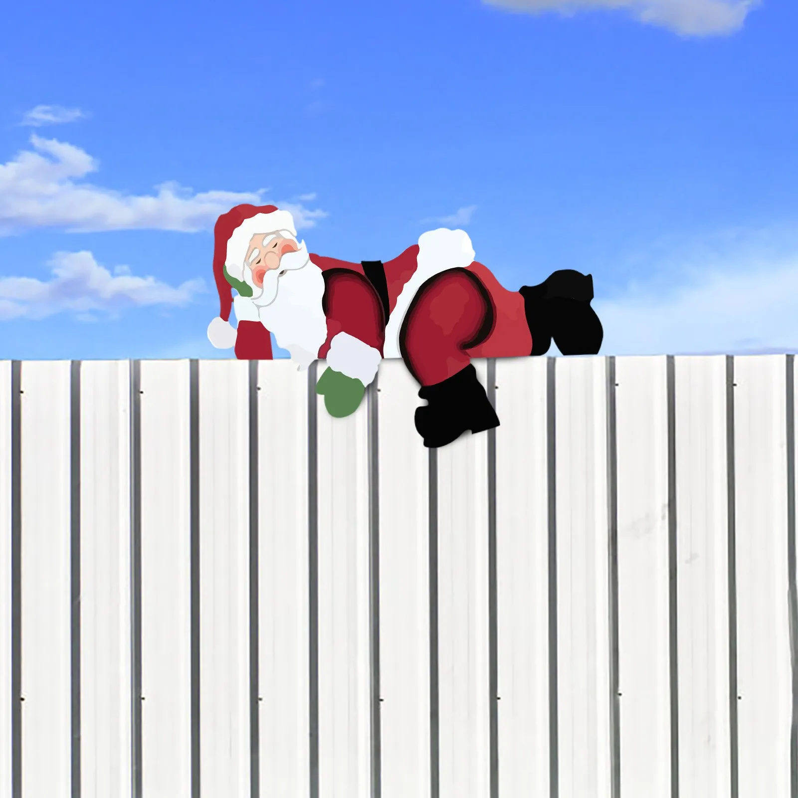 Christmas Santa Fence Peeker Decoration Diy Outdoor Santa Claus Peeking Garden Yard Decorations Xmas Garden Patio Sign Decor
Christmas Santa Fence Peeker Decoration Diy Outdoor Santa Claus Peeking Garden Yard Decorations Xmas Garden Patio Sign Decor