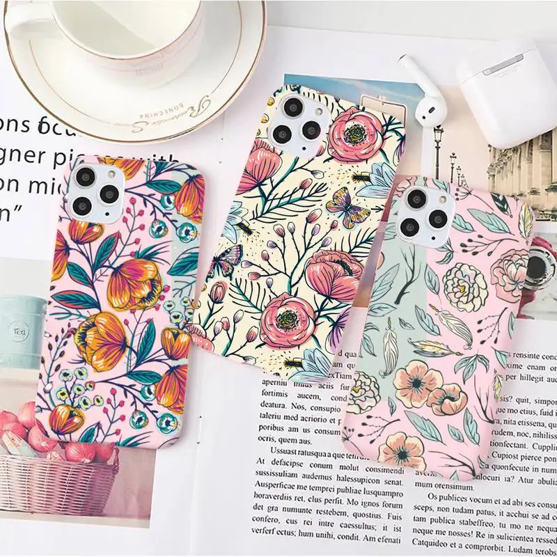 Flower Bud Retro pattern Phone Case Candy Color for iPhone 6 7 8 11 12 s mini pro X XS XR MAX Plus
Flower Bud Retro pattern Phone Case Candy Color for iPhone 6 7 8 11 12 s mini pro X XS XR MAX Plus