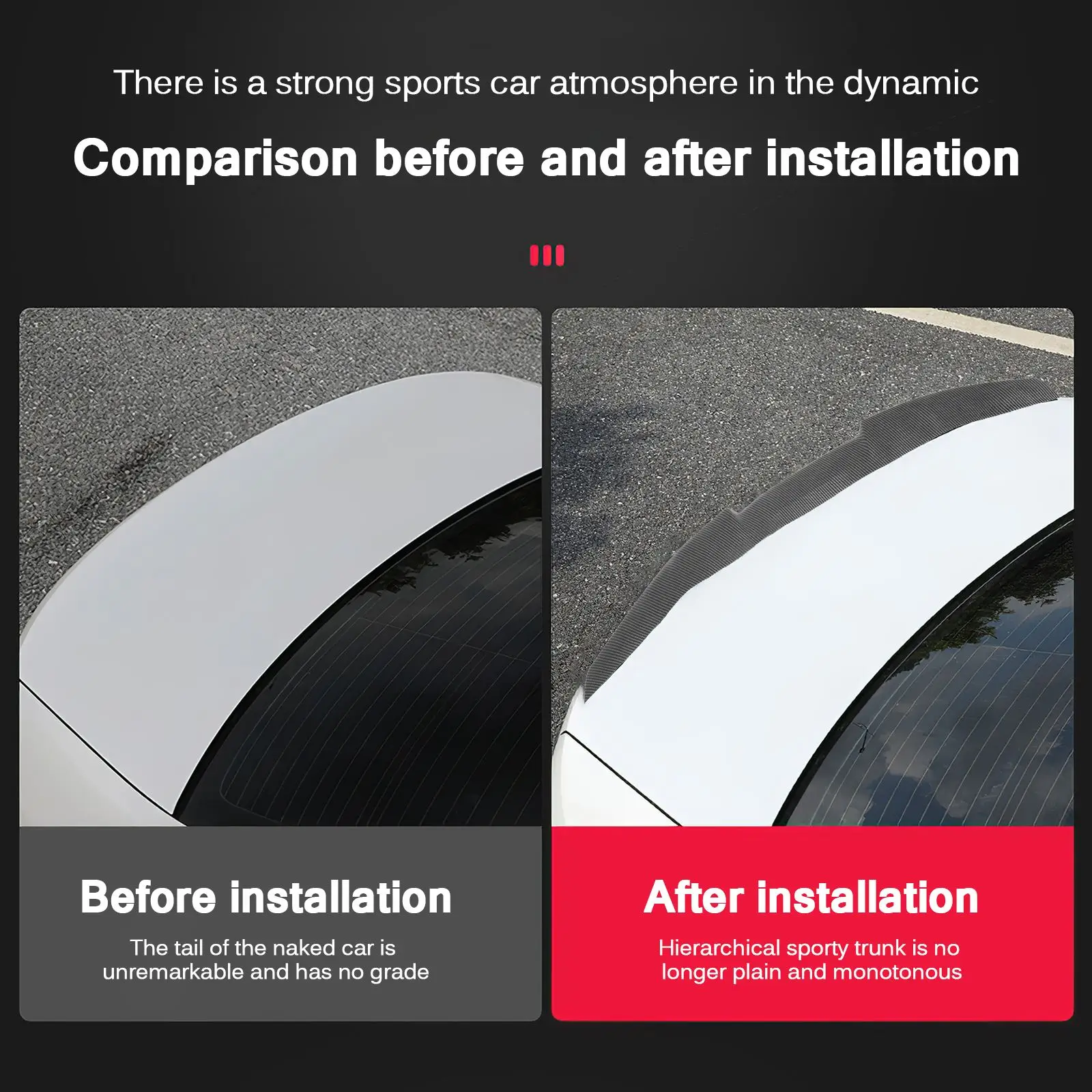 Wholesale Universal V Style Rear Trunk Lid Ducktail Lip Spoiler Wings 99cm 115cm Glossy Carbon Black PU Bendable Material Wings
Wholesale Universal V Style Rear Trunk Lid Ducktail Lip Spoiler Wings 99cm 115cm Glossy Carbon Black PU Bendable Material Wings