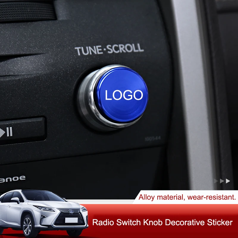 QHCP Car Radio Volume Knob Sticker AC Switch Control Knob Trim Decorative Cover Alloy For Lexus RX300 16-19 ES 18-20 Accessories
QHCP Car Radio Volume Knob Sticker AC Switch Control Knob Trim Decorative Cover Alloy For Lexus RX300 16-19 ES 18-20 Accessories
