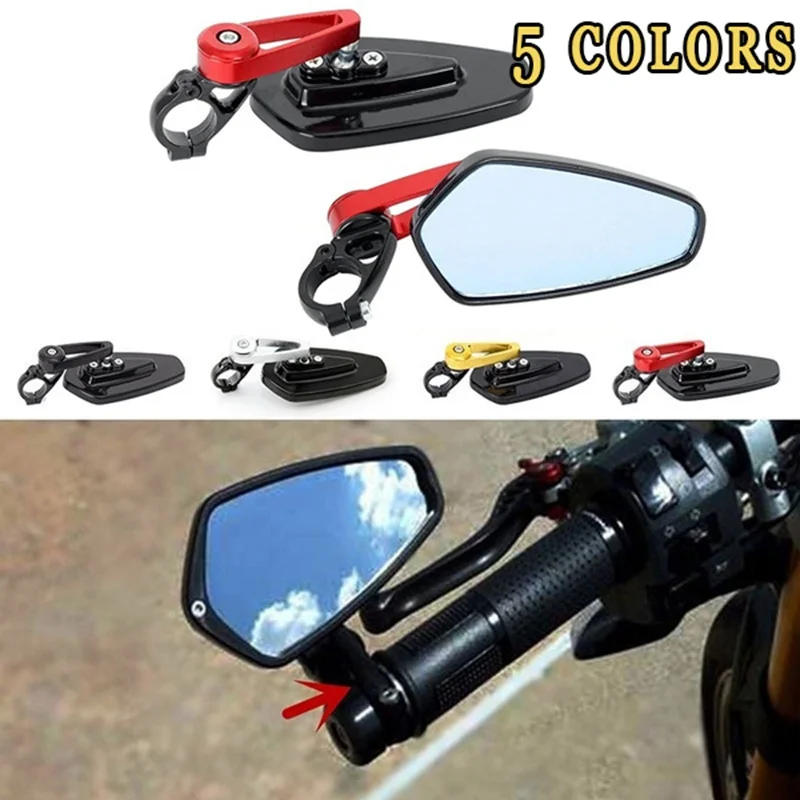 Motorcycle Electric Vehicle CNC Aluminum Alloy Rearview Mirror Off-road Vehicle Reflector Reversing Rear Mirror Universal
Motorcycle Electric Vehicle CNC Aluminum Alloy Rearview Mirror Off-road Vehicle Reflector Reversing Rear Mirror Universal