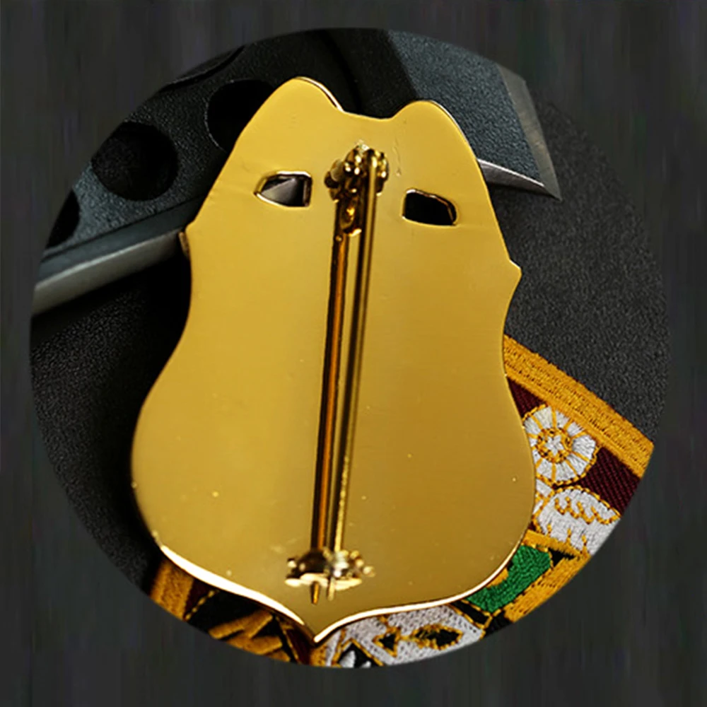 Halloween Cosplay US Copper Badge Movie Prop Department Diplomatic Security Service Special Agent Metal Pin Brooch
Halloween Cosplay US Copper Badge Movie Prop Department Diplomatic Security Service Special Agent Metal Pin Brooch