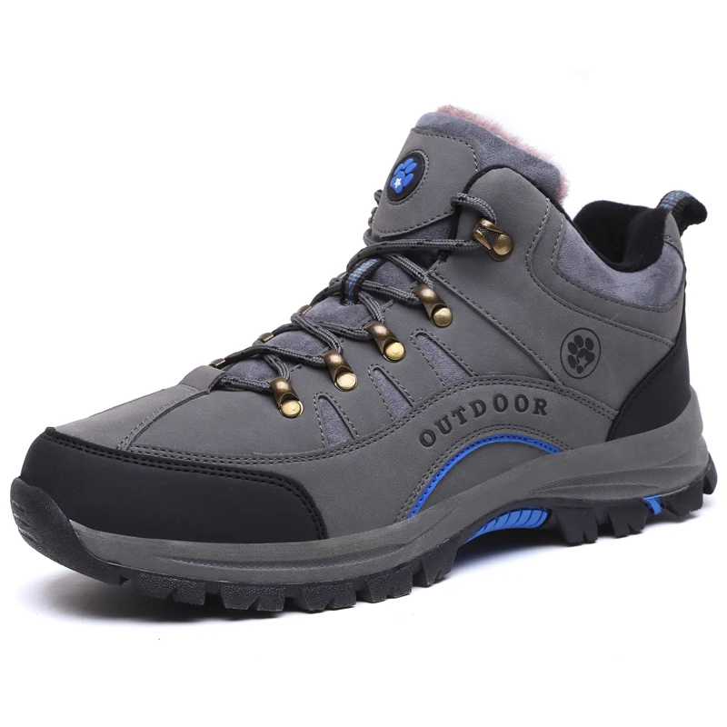 Fashion Men Winter Snow Waterproof Leather Sneaker Boots Vintage Warm Comfortable Men's Boots Outdoor Male Hiking Sneaker Shoes
Fashion Men Winter Snow Waterproof Leather Sneaker Boots Vintage Warm Comfortable Men's Boots Outdoor Male Hiking Sneaker Shoes
