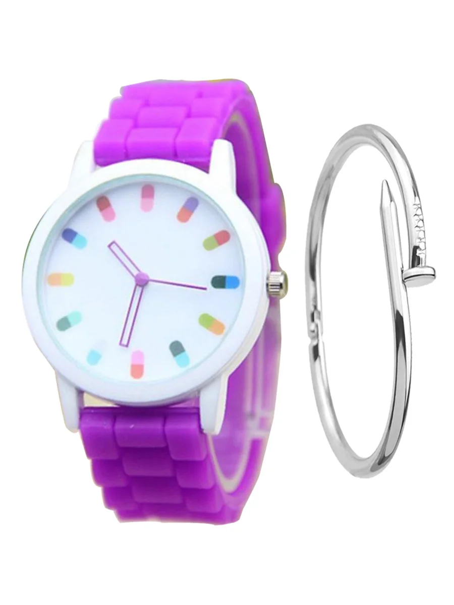 WomenS band, Silicone Watch Of Wrist Of Sports Casual Wear Brand Quartz Nice Colored Quartz Wrist Watches For Women Designer
WomenS band, Silicone Watch Of Wrist Of Sports Casual Wear Brand Quartz Nice Colored Quartz Wrist Watches For Women Designer