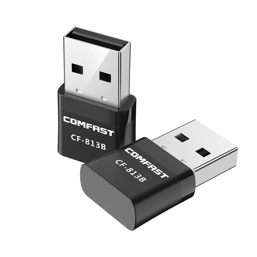 COMFAST CF-813B 650Mbps Mini USB Wireless WiFi Card Receiver 2.4+5.8GHz Dual Band Adapter Bluetooth4.2 WiFi Network Card Dongle
COMFAST CF-813B 650Mbps Mini USB Wireless WiFi Card Receiver 2.4+5.8GHz Dual Band Adapter Bluetooth4.2 WiFi Network Card Dongle