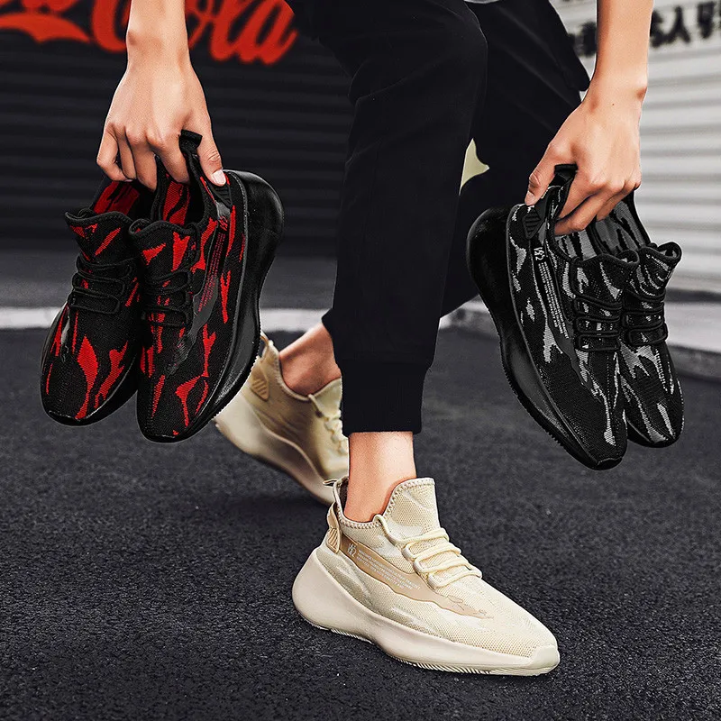 Athletic Men's Casual Shoes Summer Sports Breathable Trendy Shoes Running Shoes High Quality Lace Up Men's Shoes Tenis Masculino
Athletic Men's Casual Shoes Summer Sports Breathable Trendy Shoes Running Shoes High Quality Lace Up Men's Shoes Tenis Masculino
