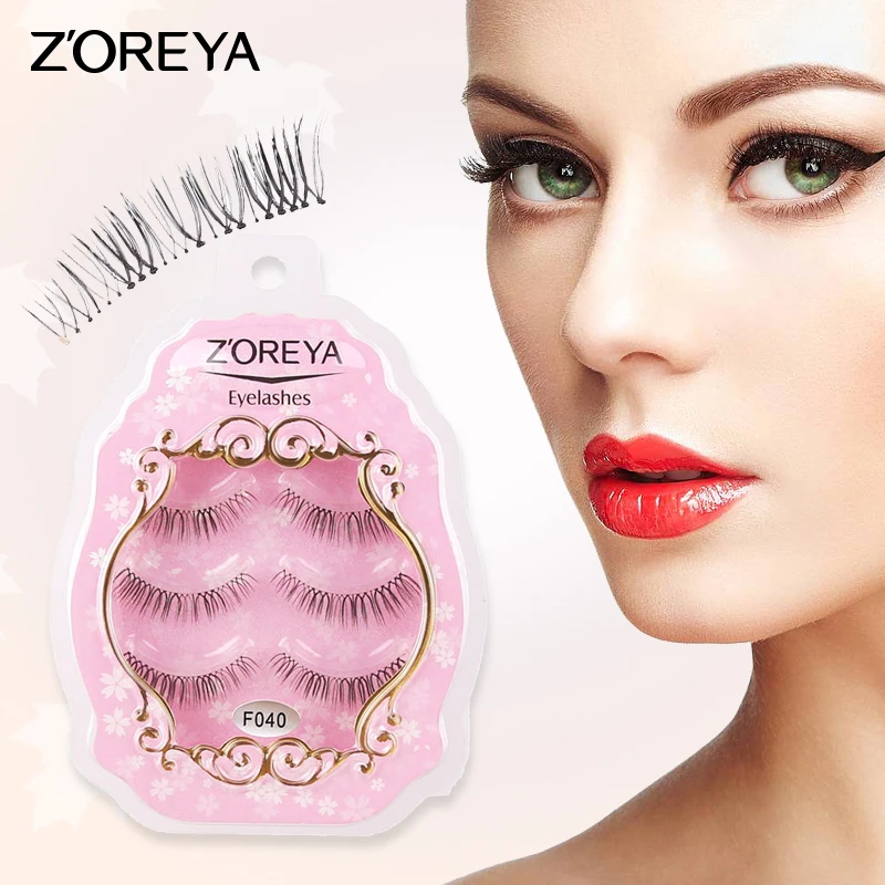 Zoreya Handmade Sharpen 3/5Pairs 3D False Mink Eyelashes Natural Thick Long Eye Lashes Wispy Makeup Beauty Extension Tools 
Zoreya Handmade Sharpen 3/5Pairs 3D False Mink Eyelashes Natural Thick Long Eye Lashes Wispy Makeup Beauty Extension Tools