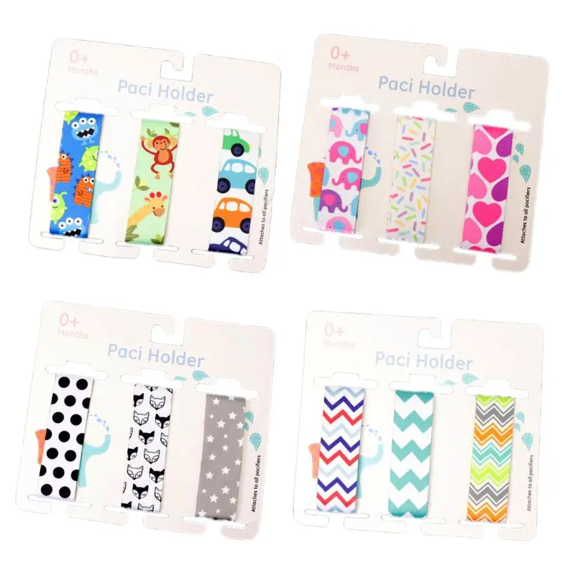 3 Pcs/Set Baby Pacifier Clip Pacifier Chain Dummy Clip Nipple Holder for Baby Cartoon Print Child Pacifier Clips
3 Pcs/Set Baby Pacifier Clip Pacifier Chain Dummy Clip Nipple Holder for Baby Cartoon Print Child Pacifier Clips