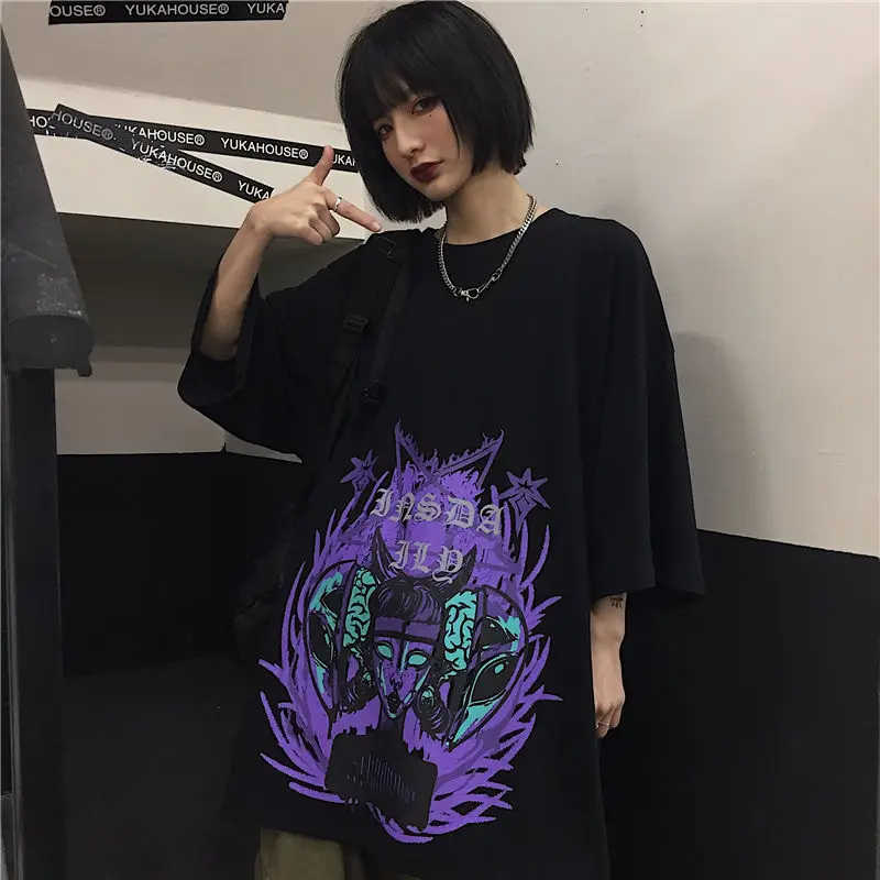 Printed T-Shirt Summer Women'S Casual Harajuku Loose Short-Sleeved T-Shirt Streetwear Tops Men'S Hip-Hop O-Neck Tees 2021
Printed T-Shirt Summer Women'S Casual Harajuku Loose Short-Sleeved T-Shirt Streetwear Tops Men'S Hip-Hop O-Neck Tees 2021