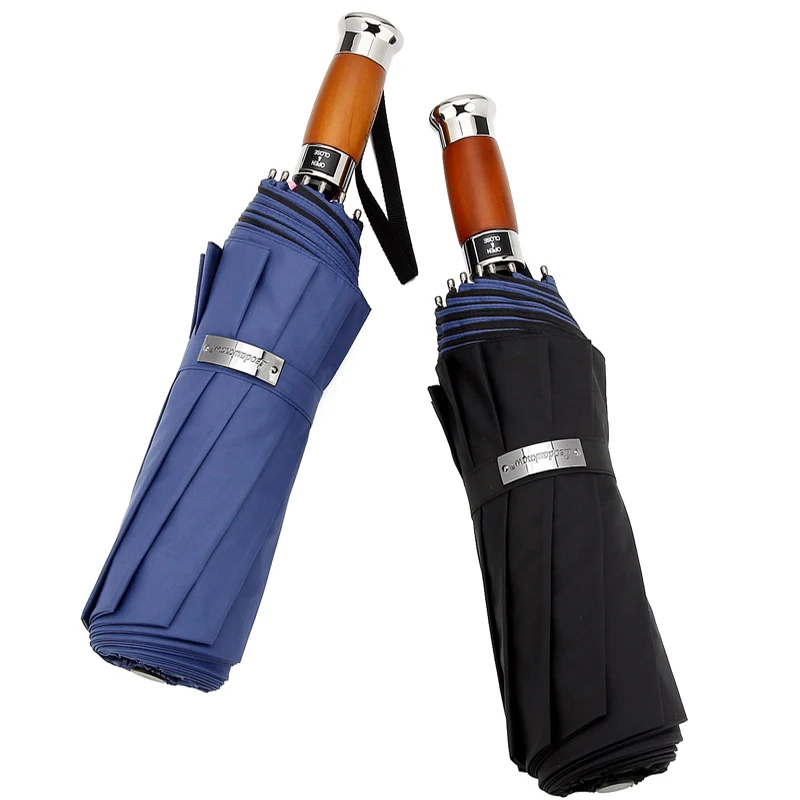 Three Folding Automatic Umbrella Windproof Adult Light Luxury Umbrella Double Layer Paraguas Grande Household Products EF50UB
Three Folding Automatic Umbrella Windproof Adult Light Luxury Umbrella Double Layer Paraguas Grande Household Products EF50UB