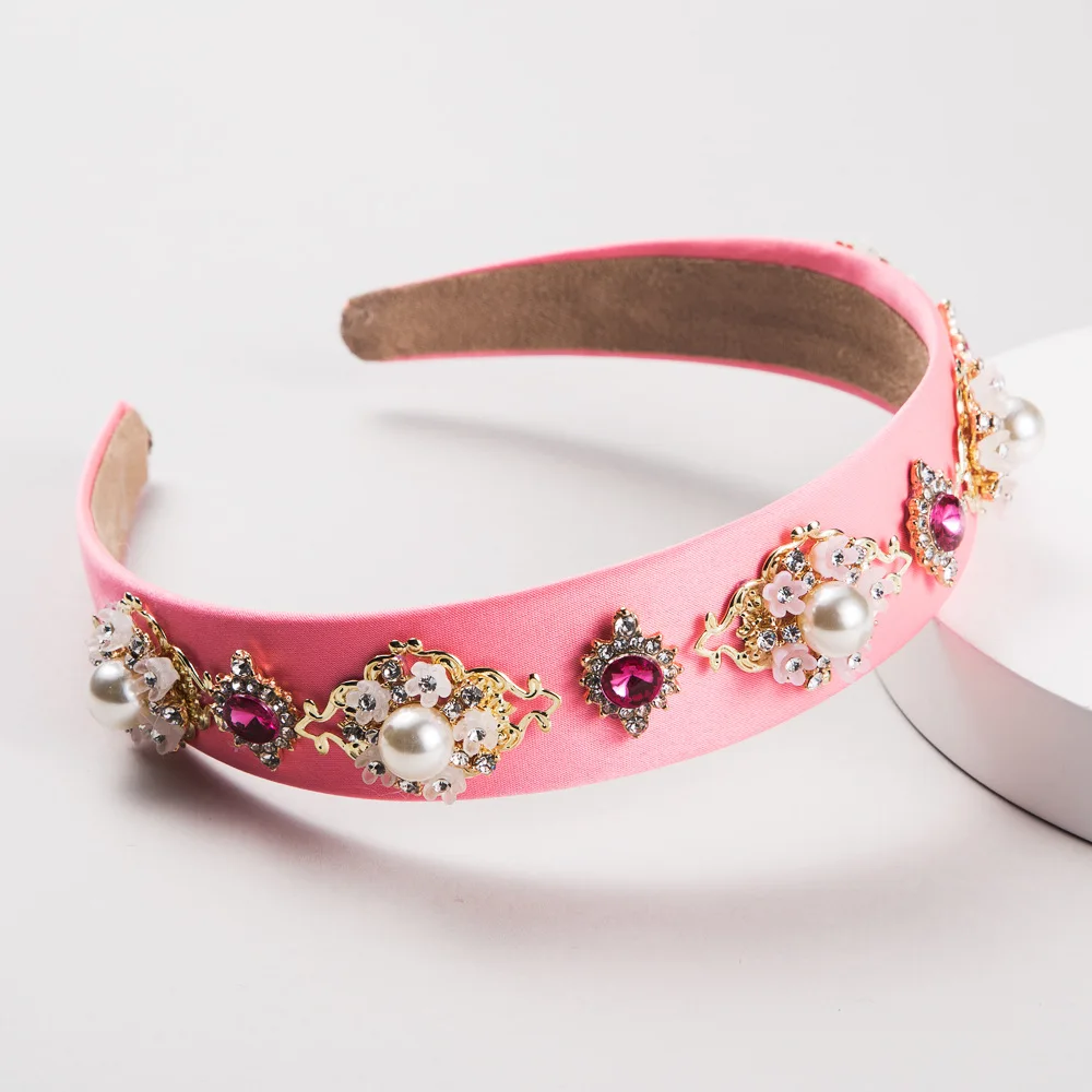 Baroque Pearl Rhinestone Flower Headbands For Women Hairbands Diamond Hair Accessories Hair Bows Flower Crown Hair Band Headband
Baroque Pearl Rhinestone Flower Headbands For Women Hairbands Diamond Hair Accessories Hair Bows Flower Crown Hair Band Headband