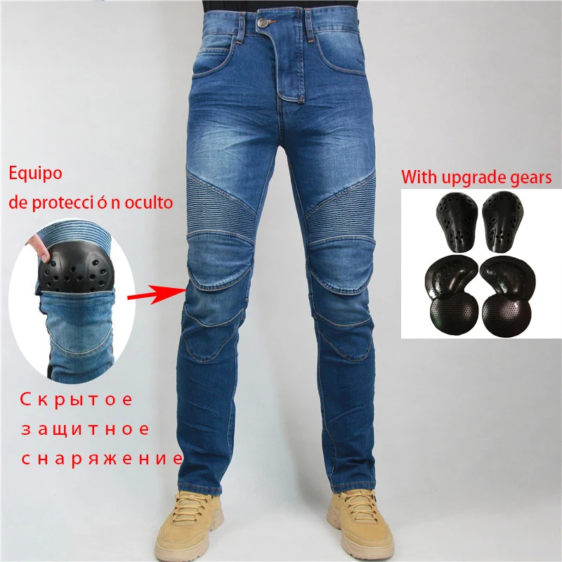 Motorcycle Pants Moto Protection Straight Slim Fit Motocross Moto Jeans Men Motorcycle Motocross Pants Four Seasons Breathable
Motorcycle Pants Moto Protection Straight Slim Fit Motocross Moto Jeans Men Motorcycle Motocross Pants Four Seasons Breathable