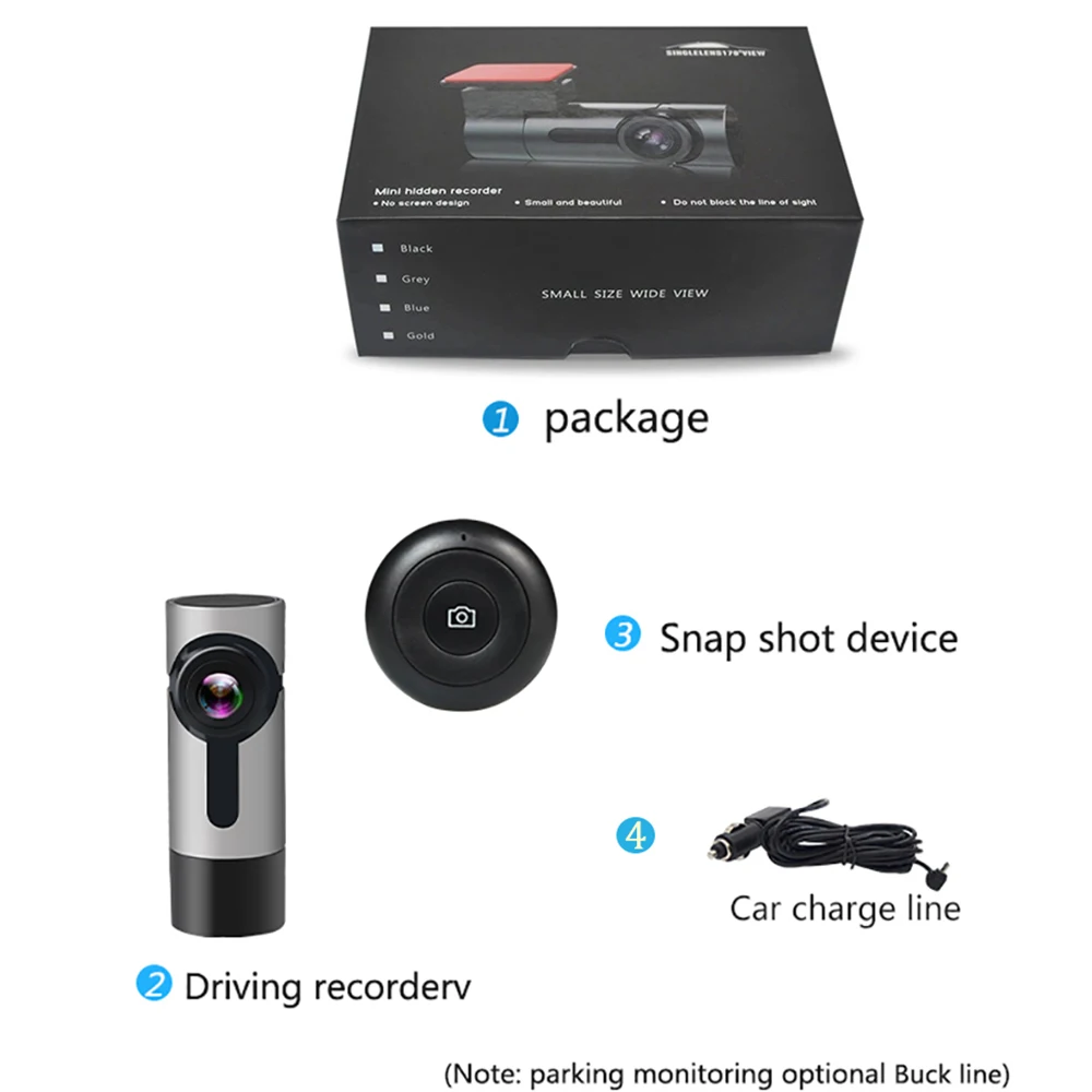 

Car DVR G6-2S Mini WIFI Dash Cam Auto Dual-Core Chips Front and Rear Cameras Video Driving Recorder Wireless DVRs Dash Camera