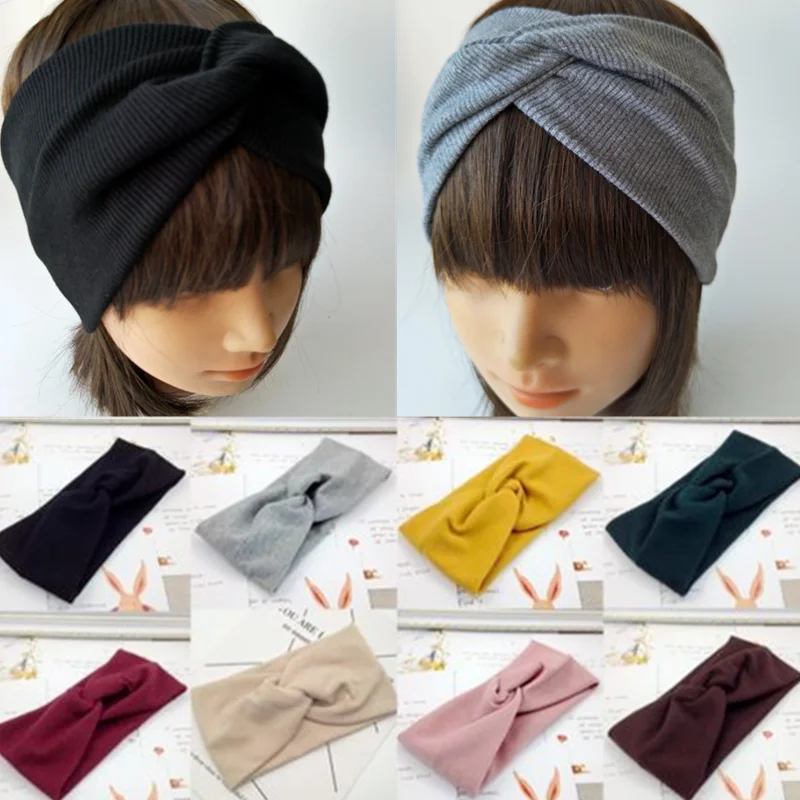 Women Cotton Turban Twist Knot Head Wrap Headband Twisted Knotted Hair Band Ladies Headwear
Women Cotton Turban Twist Knot Head Wrap Headband Twisted Knotted Hair Band Ladies Headwear