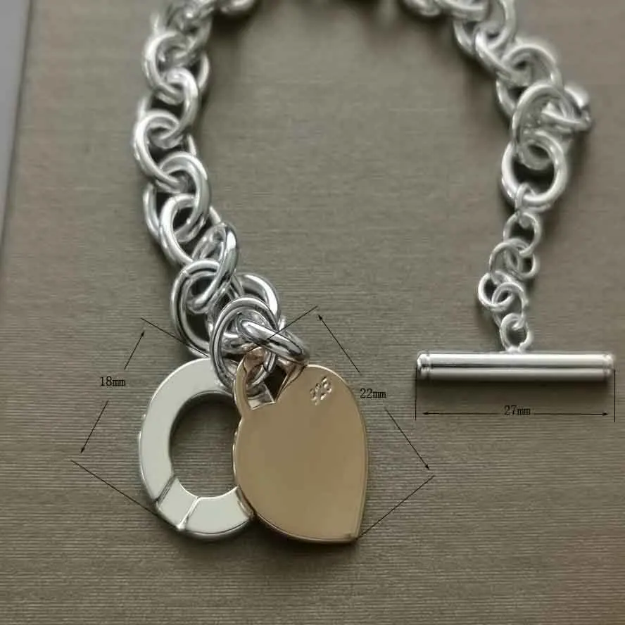 S925 pure silver rose gold large love TO 1:1 classical style ladies bracelet accessories
S925 pure silver rose gold large love TO 1:1 classical style ladies bracelet accessories