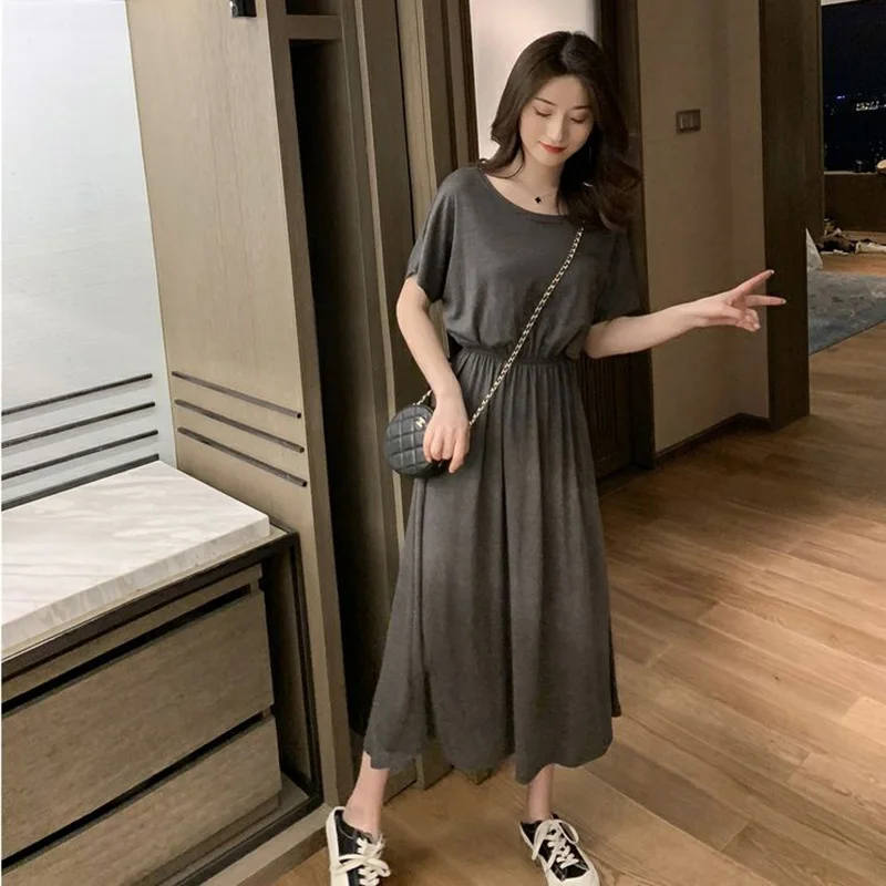 New Mid-Length Drape Slim Backless Dress Female Summer Temperament Waist Waist Sexy Black Skirt
New Mid-Length Drape Slim Backless Dress Female Summer Temperament Waist Waist Sexy Black Skirt