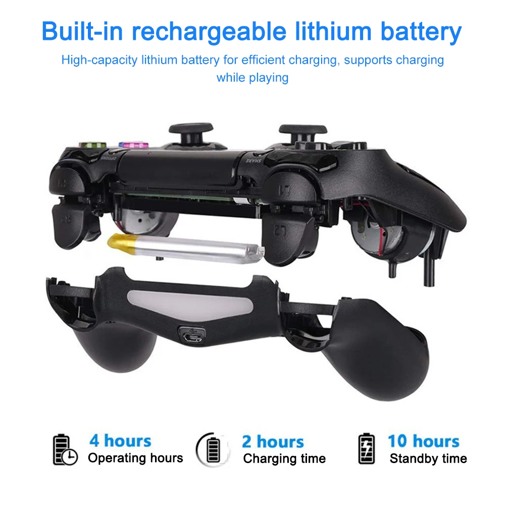 Bluetooth Wireless Controller for PS4 Gamepad for PS4 Console for Playstation 4 for PS3 Controller Joystick 4 Console Gamepad
Bluetooth Wireless Controller for PS4 Gamepad for PS4 Console for Playstation 4 for PS3 Controller Joystick 4 Console Gamepad