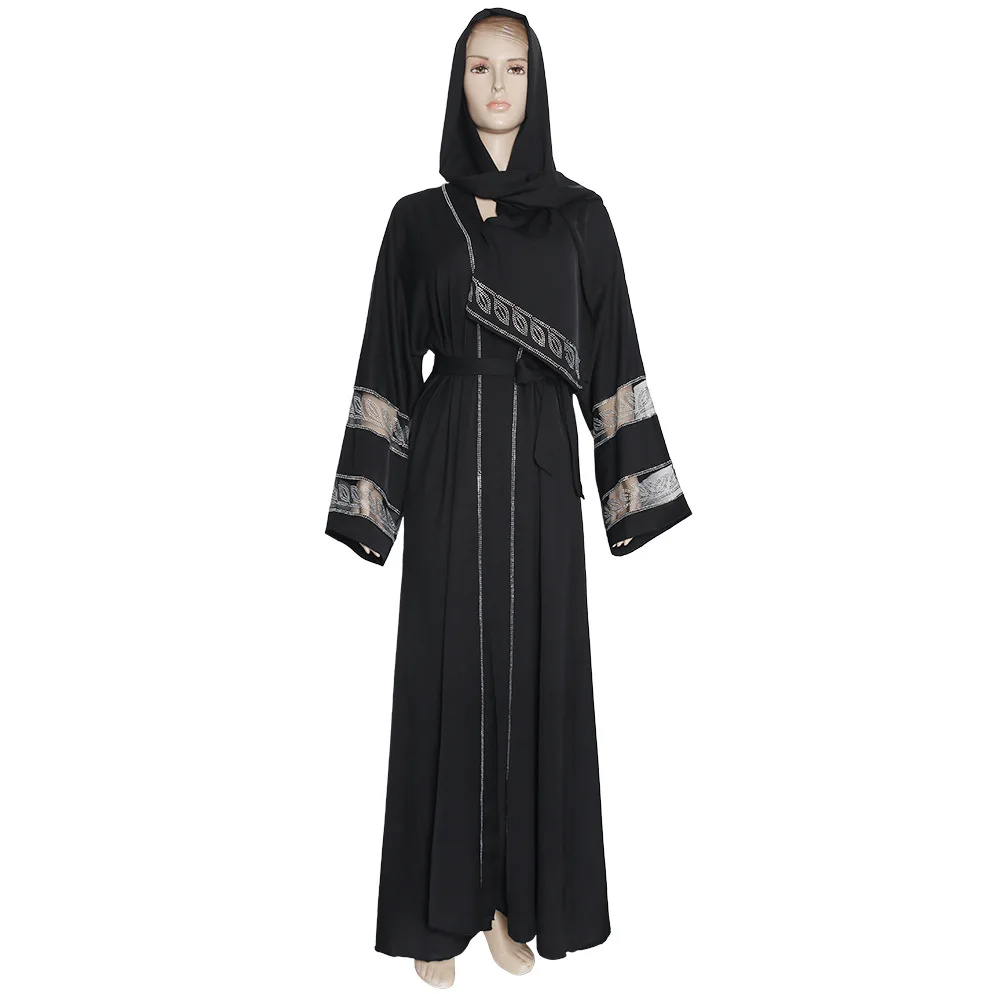 2021 New Muslim African Women's Caftan with Bat Sleeves Cardigan with Diamond Patchwork Mesh Hollow-out Dress Abaya
2021 New Muslim African Women's Caftan with Bat Sleeves Cardigan with Diamond Patchwork Mesh Hollow-out Dress Abaya