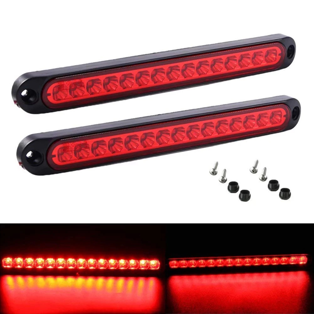 Car LED Third 3RD Brake Lights Bar Ultra-thin Rear Parking Signal Lamp Truck High Mount Stop Warning Light Universal 24V 12V Red
Car LED Third 3RD Brake Lights Bar Ultra-thin Rear Parking Signal Lamp Truck High Mount Stop Warning Light Universal 24V 12V Red