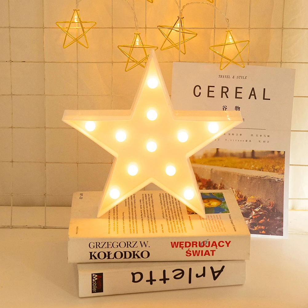 LED Star Shape Night Light Plastic Indoor Ornament Lamps Kids Room Decoration Children Bedroom Cute Night Lamp
LED Star Shape Night Light Plastic Indoor Ornament Lamps Kids Room Decoration Children Bedroom Cute Night Lamp