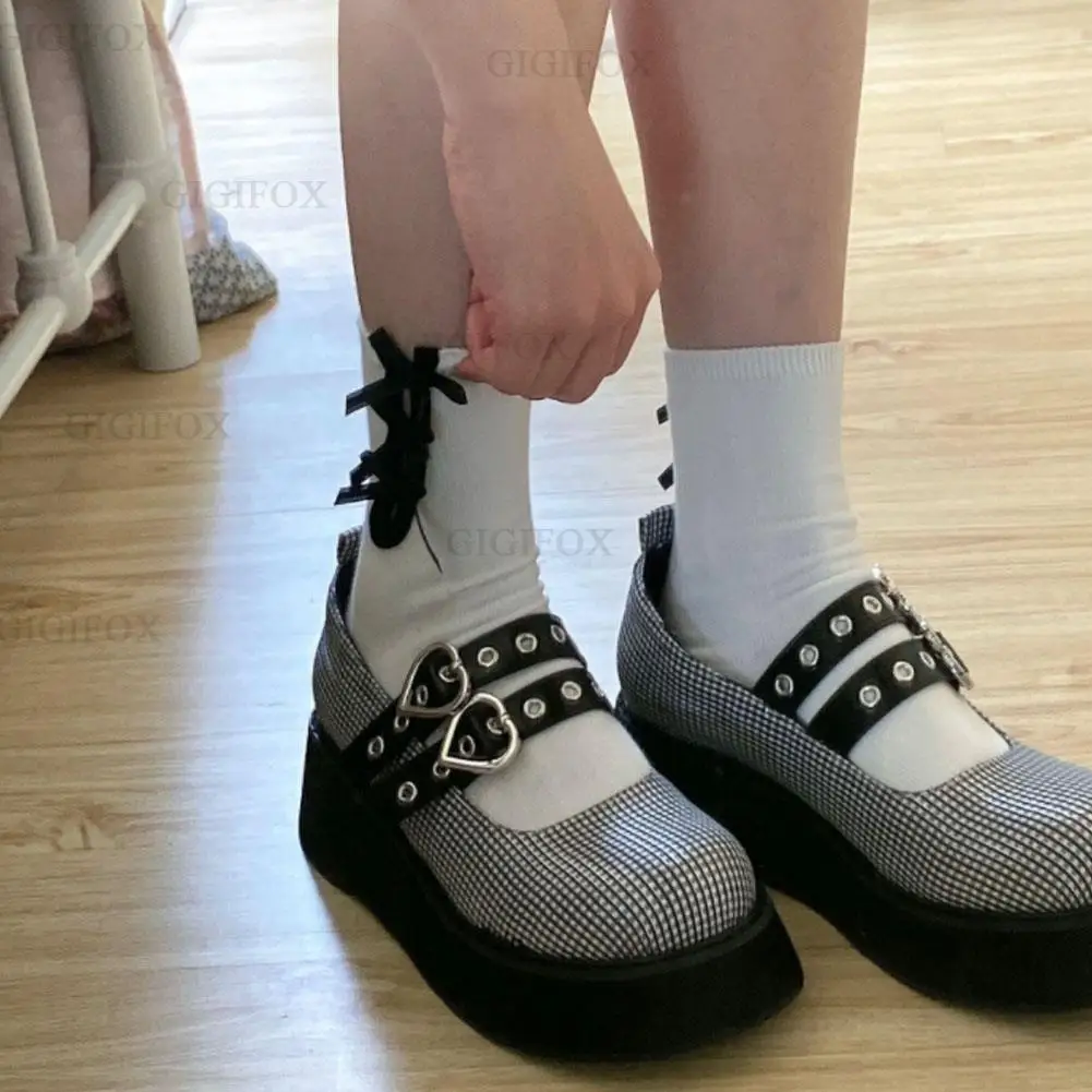 GIGIFOX Brand Design Sweet Lolita Lovely Buckles Strap Mary Janes Flats Summer Autumn Casual 2021 INS Hot Sale Woman Shoes
GIGIFOX Brand Design Sweet Lolita Lovely Buckles Strap Mary Janes Flats Summer Autumn Casual 2021 INS Hot Sale Woman Shoes