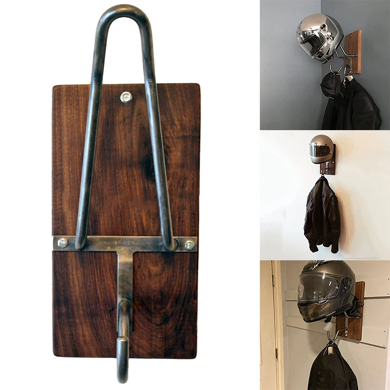 Motorcycle Helmet Rack and Jacket Hook Multifunctional Metal Wall-Mounted Hanger for Living Room Bedroom TS3
Motorcycle Helmet Rack and Jacket Hook Multifunctional Metal Wall-Mounted Hanger for Living Room Bedroom TS3