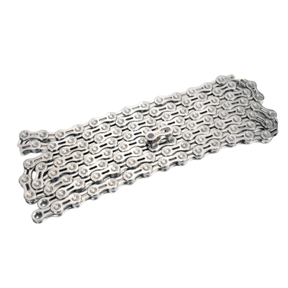MTB Chain 9 Bike Chain Hollow 116L Mountain Road Bike Chains Link Connector Mountain Bike Joints Buttons (Grey)
MTB Chain 9 Bike Chain Hollow 116L Mountain Road Bike Chains Link Connector Mountain Bike Joints Buttons (Grey)