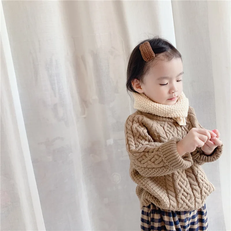 Elegant Spring Winter Children's Kids Knitting Wool Sweater Baby Girls Bottoming Outwear Clothing Thicken High Quality
Elegant Spring Winter Children's Kids Knitting Wool Sweater Baby Girls Bottoming Outwear Clothing Thicken High Quality