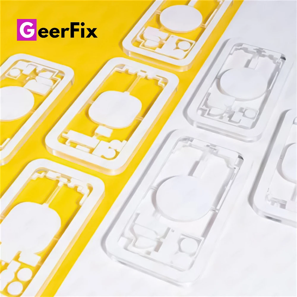 Back Glass Positioning Mold For iPhone 8 8p X Xs Max 11 12 Series Cover Removing No Hurt Camera Fit TBK M-Triangel Laser Machine
Back Glass Positioning Mold For iPhone 8 8p X Xs Max 11 12 Series Cover Removing No Hurt Camera Fit TBK M-Triangel Laser Machine