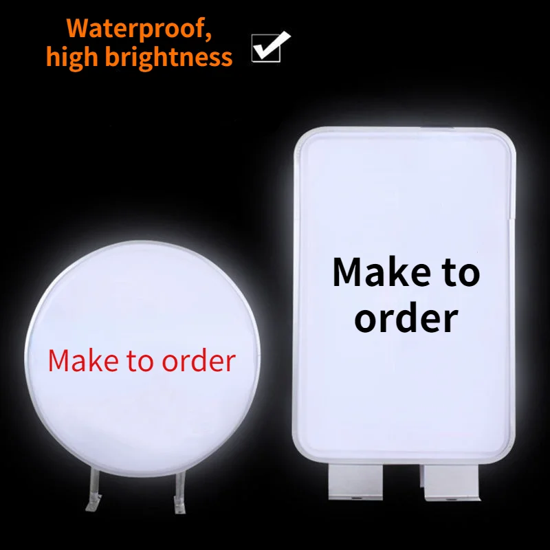Blister light box LED outdoor wall side light box double waterproof door head light box custom billboard business marketing
Blister light box LED outdoor wall side light box double waterproof door head light box custom billboard business marketing