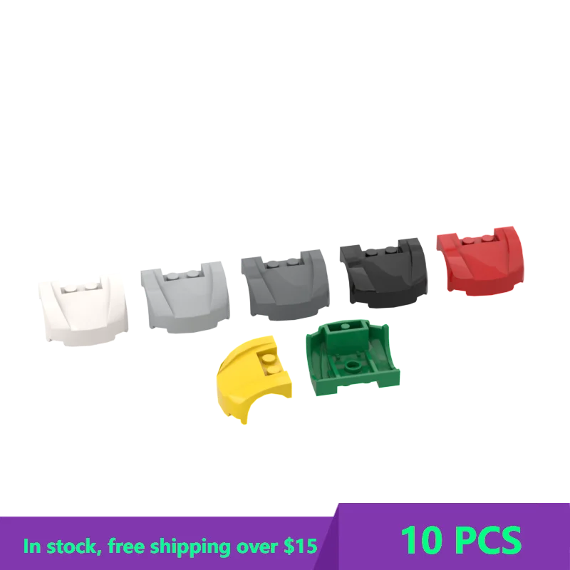 10PCS Bricks 98835 3 X 4 X 1.67 2/3 Curved Front Fender for Building Blocks Parts DIY Construction Christmas Gift Toy
10PCS Bricks 98835 3 X 4 X 1.67 2/3 Curved Front Fender for Building Blocks Parts DIY Construction Christmas Gift Toy