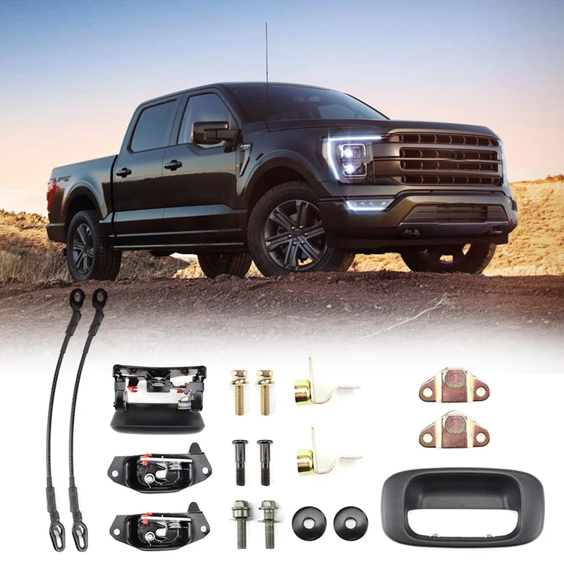 Car Handle Hinge Tail Gate Latch Striker Cable Lock Kit for Chevrolet Silverado Sierra 99-07 11570162 88980509 15921948
Car Handle Hinge Tail Gate Latch Striker Cable Lock Kit for Chevrolet Silverado Sierra 99-07 11570162 88980509 15921948