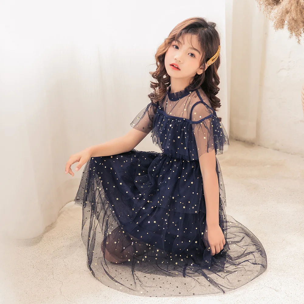 Girls Princess Mesh Layers Cake Dresses For Kids Sequin Elegant Party Tutu Prom Wedding Vestidos Summer Children Ruffles Clothes
Girls Princess Mesh Layers Cake Dresses For Kids Sequin Elegant Party Tutu Prom Wedding Vestidos Summer Children Ruffles Clothes
