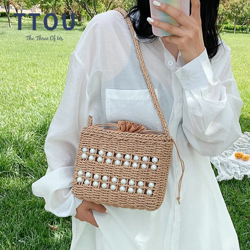 Summer Straw Bag for Women 2021 New Rattan Woven Wicker Beach Bag Large Capacity Vacation Messenger Shoulder Handbag Big Totes
Summer Straw Bag for Women 2021 New Rattan Woven Wicker Beach Bag Large Capacity Vacation Messenger Shoulder Handbag Big Totes