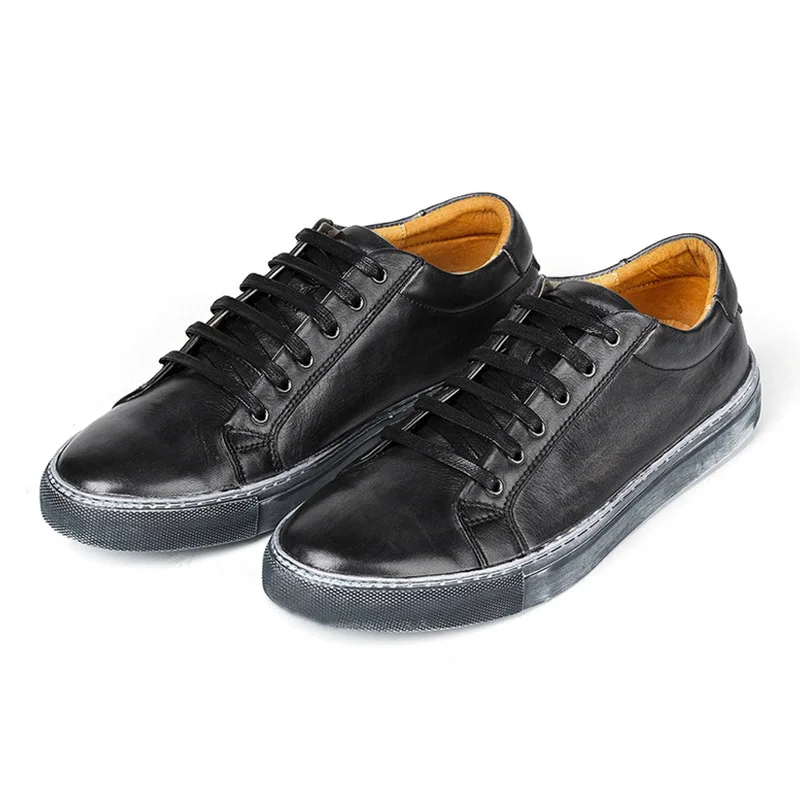 Italian shoes for men casual leather shoes black white lace up light comfortable shoes retro Genuine cow leather driving shoes
Italian shoes for men casual leather shoes black white lace up light comfortable shoes retro Genuine cow leather driving shoes