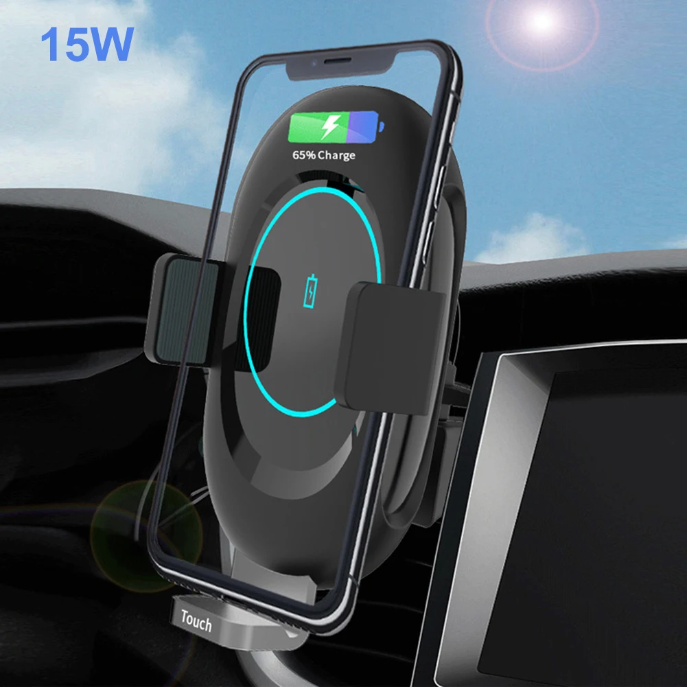 Universal Car Charger Fast-Charging With Air Vent Phone Holder Compatible With 4.5-6.5-inch Phones Qi Wireless Charger Car Mount
Universal Car Charger Fast-Charging With Air Vent Phone Holder Compatible With 4.5-6.5-inch Phones Qi Wireless Charger Car Mount