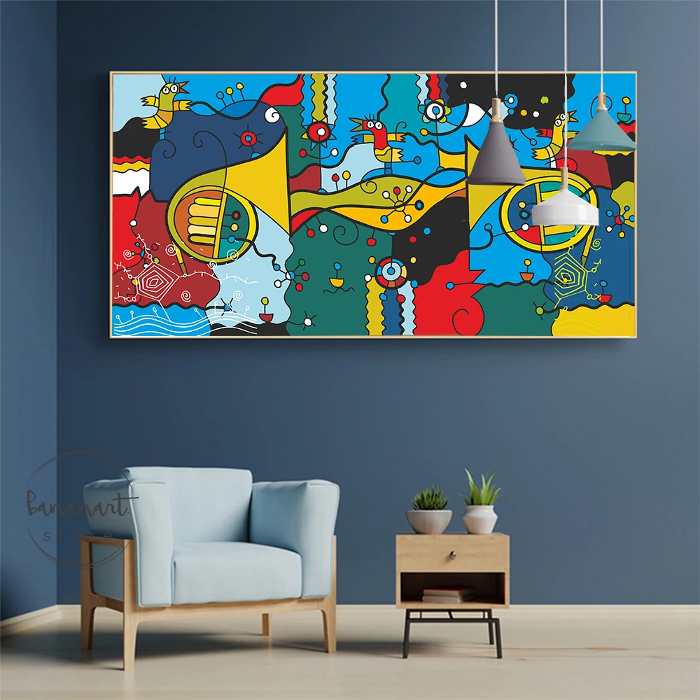 Modern Living Room Art Saxophones Drum Guitar Horns Piano Birds Banners Color Poster Canvas Painting Wall Art Home Decoration
Modern Living Room Art Saxophones Drum Guitar Horns Piano Birds Banners Color Poster Canvas Painting Wall Art Home Decoration