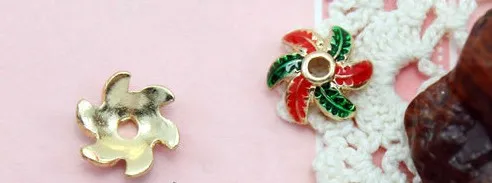 10 шт., колпачки для бусин с лепестками, эмалированная перегородчатая металлическая позолоченная фурнитура для ювелирных изделий, для брасл... 
10 шт., колпачки для бусин с лепестками, эмалированная перегородчатая металлическая позолоченная фурнитура для ювелирных изделий, для брасл...