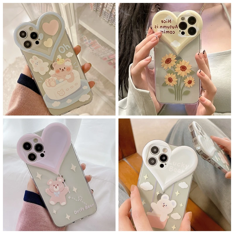 Custodia per telefono SHACK per iPhone 13 12 Mini 11 Pro XS Max XR 8 7 Plus amore a forma di cuore cartone animato simpatico ors
Custodia per telefono SHACK per iPhone 13 12 Mini 11 Pro XS Max XR 8 7 Plus amore a forma di cuore cartone animato simpatico ors