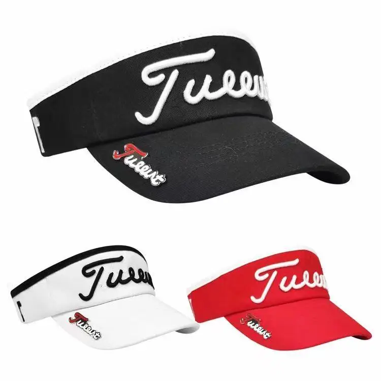 New Golf Cap with Mark No Top Sunshade Men's and Women's Golf Hats Ball Caps
New Golf Cap with Mark No Top Sunshade Men's and Women's Golf Hats Ball Caps