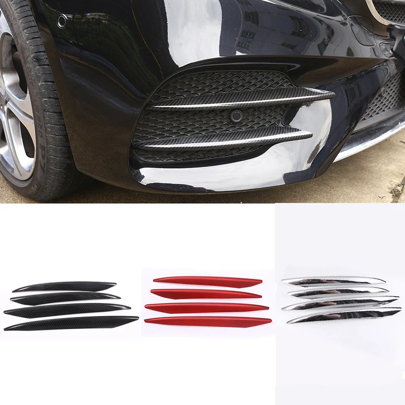 4x Carbon Fiber Color Car Front Fog Light Fog Lamp Strip Cover Trim For Mercedes-Benz E Class W213 2017-2020
4x Carbon Fiber Color Car Front Fog Light Fog Lamp Strip Cover Trim For Mercedes-Benz E Class W213 2017-2020