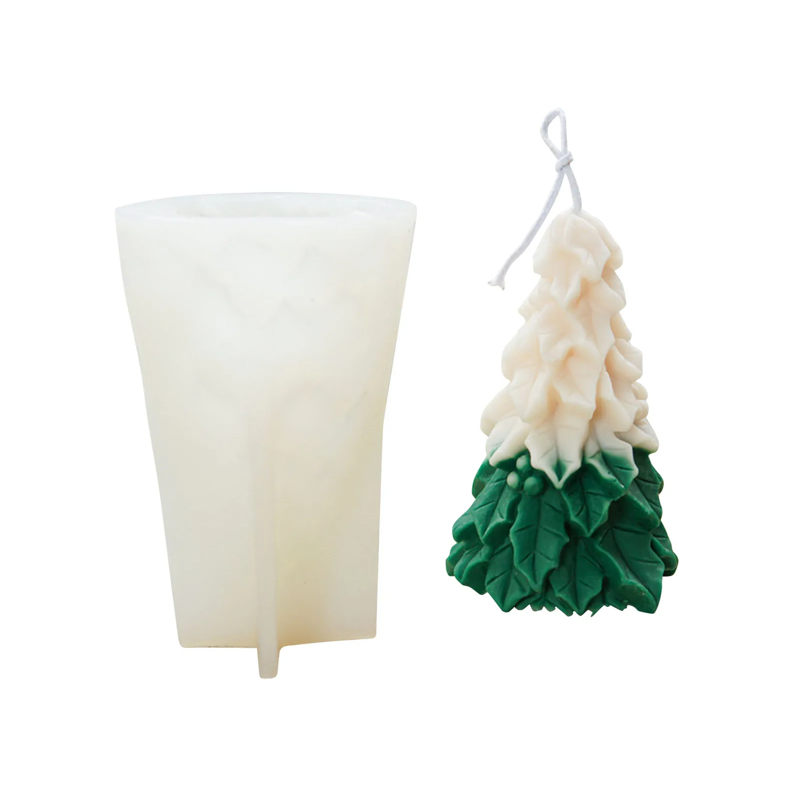 Christmas Tree Shape Candle Mould Silicone DIY 3D Cedar Scented Wax Mold Home Xmas Decoration Christmas Tree Ornament Mould
Christmas Tree Shape Candle Mould Silicone DIY 3D Cedar Scented Wax Mold Home Xmas Decoration Christmas Tree Ornament Mould