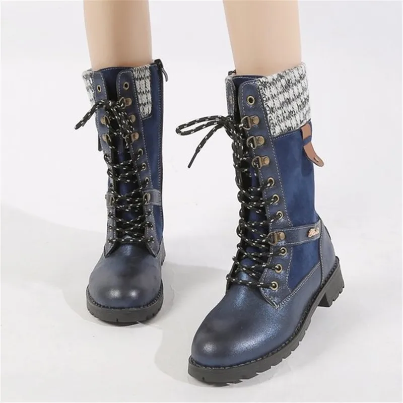 Женские осенне-зимние ботинки до середины икры на платформе, женские мотоциклетные ботинки со шнуровкой, женская обувь на низком каблуке с ...
Женские осенне-зимние ботинки до середины икры на платформе, женские мотоциклетные ботинки со шнуровкой, женская обувь на низком каблуке с ...