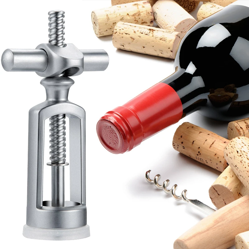 Wine Creative Wine Opener Cork Open Manual Wine Remover Champagne Opener Wine Opener Easily Kitchen Accessories for Home Use
Wine Creative Wine Opener Cork Open Manual Wine Remover Champagne Opener Wine Opener Easily Kitchen Accessories for Home Use